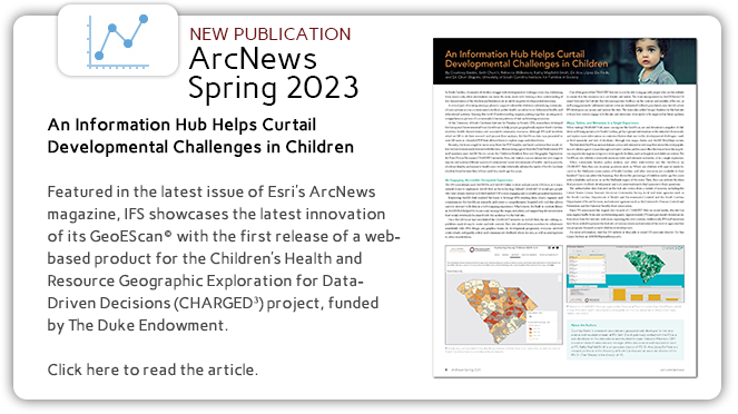 Click here to read our latest publication in ArcNews